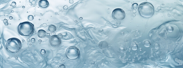 Ethereal water droplets, suspended mid-air.