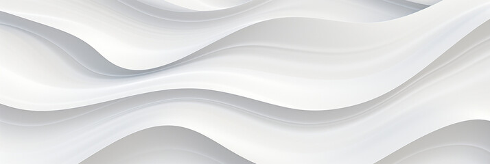 Elegant White Wave Texture
