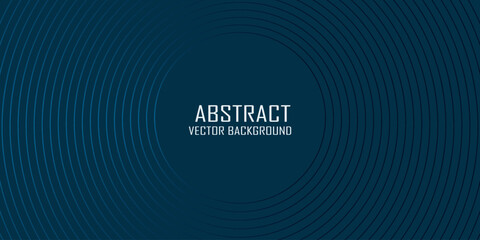 Blue background with abstract wave spiral modern element for banner, presentation design and flyer