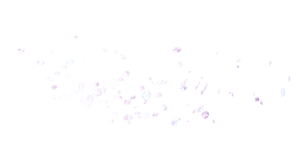 Effect of cold winter wind with snow. White air clouds with snowflakes and ice particles in shape of whirlwind, wave, spray and flow, isolated on transparent background