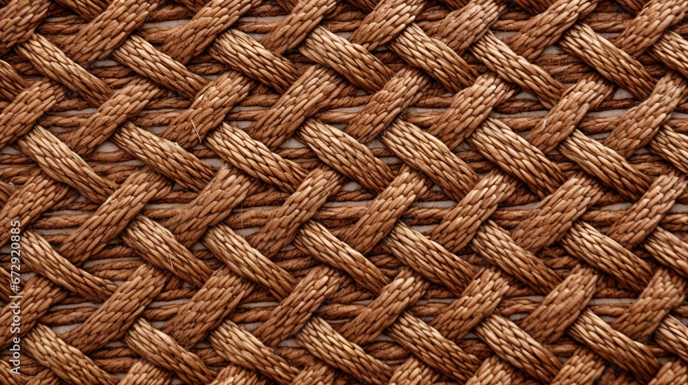 Poster intricate woven fabric texture for background use. generative ai