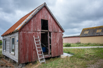 Vintage Charm: Danish Fishing Village Hvide Sande