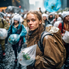 Climate Protest in Action