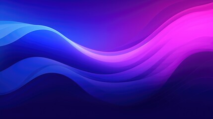 Fototapeta premium Vibrant electric blue and deep midnight blue blend in a smooth gradient, creating a visually appealing color spectrum. This abstract background, with its artistic digital illustration