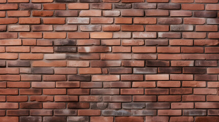 Red brick wall. Textured background.