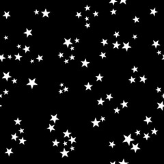 stars on black