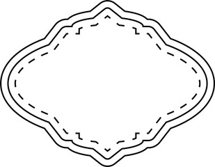 Vintage Label Illustration Isolated Vector