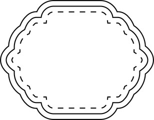 Vintage Label Illustration Isolated Vector