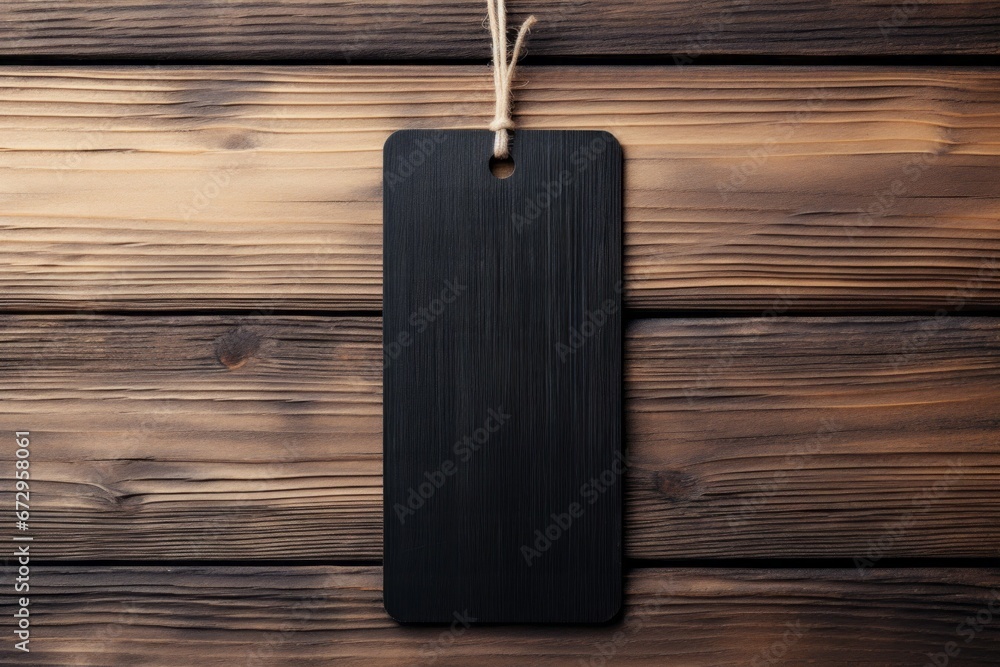 Poster label with space for inscription. black friday concept. background with selective focus and copy spa