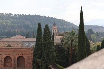 View from the Alhambra, Granada, Spain, Andalusia