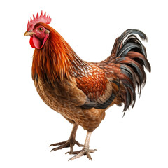 Fototapeta premium Rooster isolated on white background
