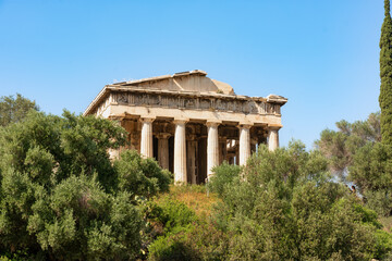 Fototapeta premium The Temple of Hephaestus (Hephaisteion, 