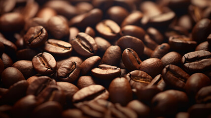 Detailed Coffee Bean Close-Up