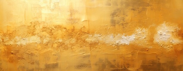abstract gold art painting