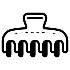 hair clip icon