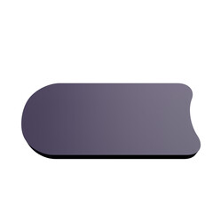 3 D illutration of abstract shape icon