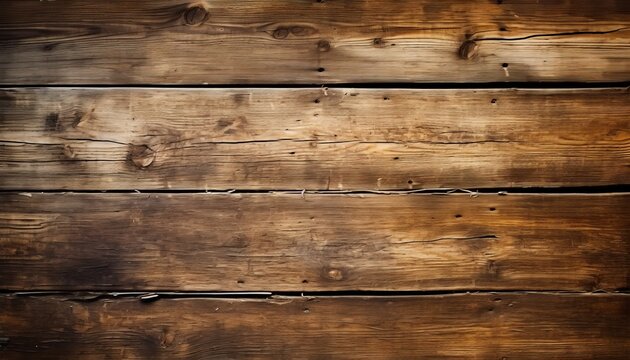 Rustic brown wooden texture with bright illumination   single wood background for a cozy ambiance