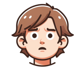 Person, embarrassed, expression, surprised,