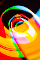 abstract colorful light painting background