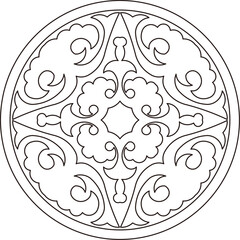 Luxury festive Chinese oriental traditional culture premium classical decoration red gold line art design vector illustration. Covers, greeting cards, logos, packaging, posters, backgrounds -Greeting 