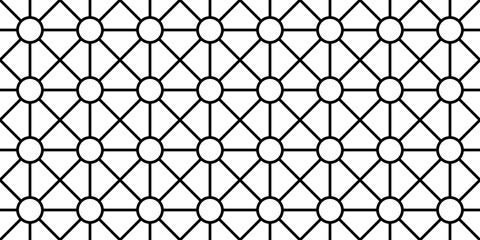 Fototapeta premium Luxury geometric pattern, seamless / tileable art deco pattern, png with transparent background. 8K