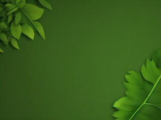 green leaf background
