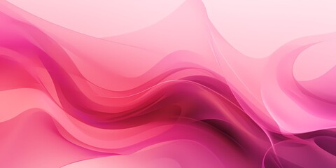 Pink fluid smoke abstract web background - generative ai - obrazy, fototapety, plakaty