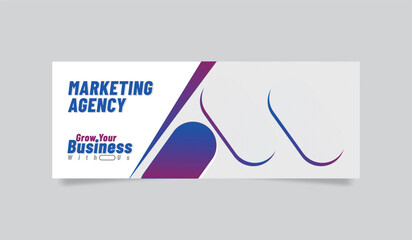 Marketing Website and Social Media Banner