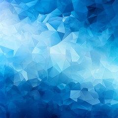 blue polygon background - obrazy, fototapety, plakaty