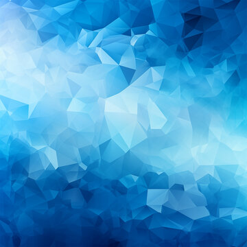 blue polygon background