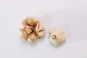 大蒜（ニンニク）白バック