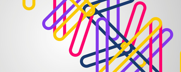 Straight lines minimalist abstract background with fluid colors. Vector Illustration For Wallpaper, Banner, Background, Card, Book Illustration, landing page