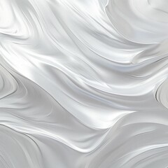 AI generated illustration of an abstract white background of curved lines