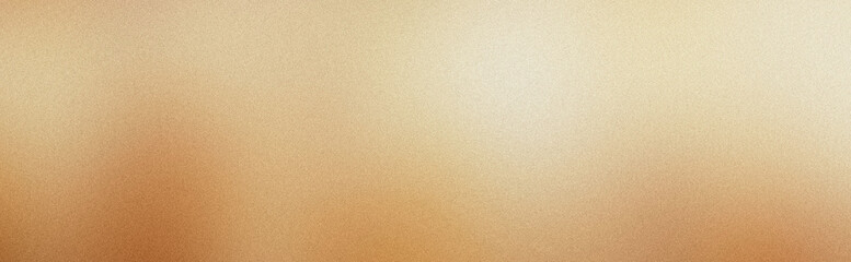 light brown beige , background template grainy noise grungy spray texture color gradient rough abstract retro vibe , empty space shine bright light and glow