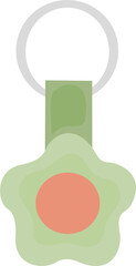illustration of key chain