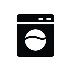 Washing machine vector icon