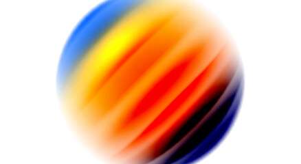 Color mixing liquid rainbow shape background