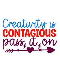 Creativity is contagious. Pass it on svg design, Creativity is contagious. Pass it on t-shirt, senior svg, senior t-shirt