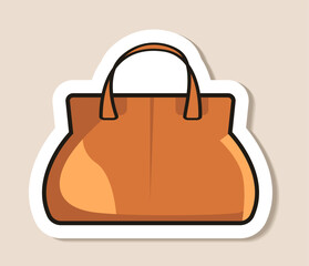 handbag sticker fashion brands clothes and accessories outlet season big sale special offer promotion discount