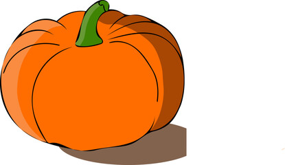 Halloween pumpkin, orange, spooky