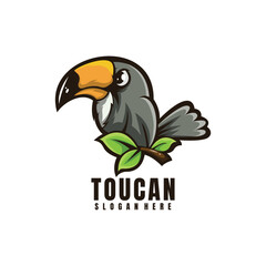 Illustration Toucan Mascot Logo