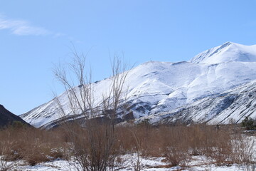 Atacama Desert Winter Dress - Snowfall between the Andes and Aridity