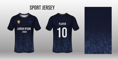 Sport jersey design fabric textile for sublimation © Cristopo