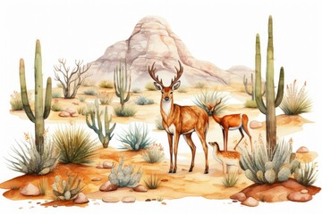 Desert Animals Set