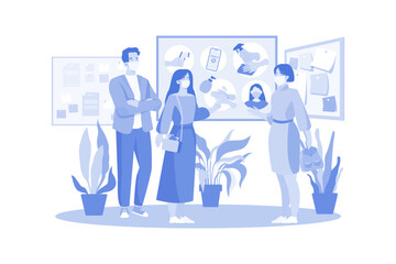 Students Following Covid Guidelines Inside The Classroom