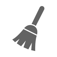 broom icon design vector template