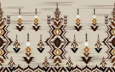 Tribal striped seamless pattern. Aztec geometric vector background. 
Can be used in textile design, web design for making of clothes, accessories, 
decorative paper, wrapping, envelope; backpacks, etc