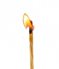 match on fire isolated element