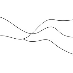 organic abstract shapes and line