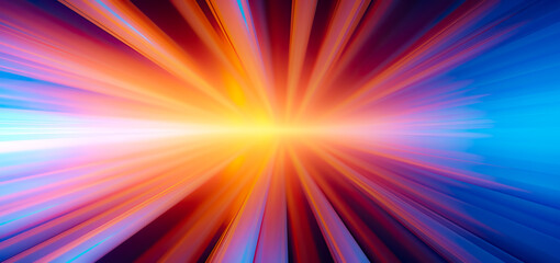 Obraz premium colorful zoom burst background